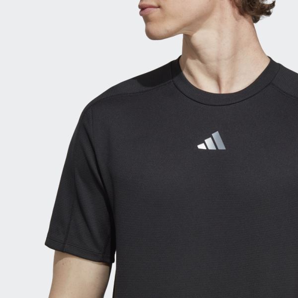 Adidas Black Workout Tee