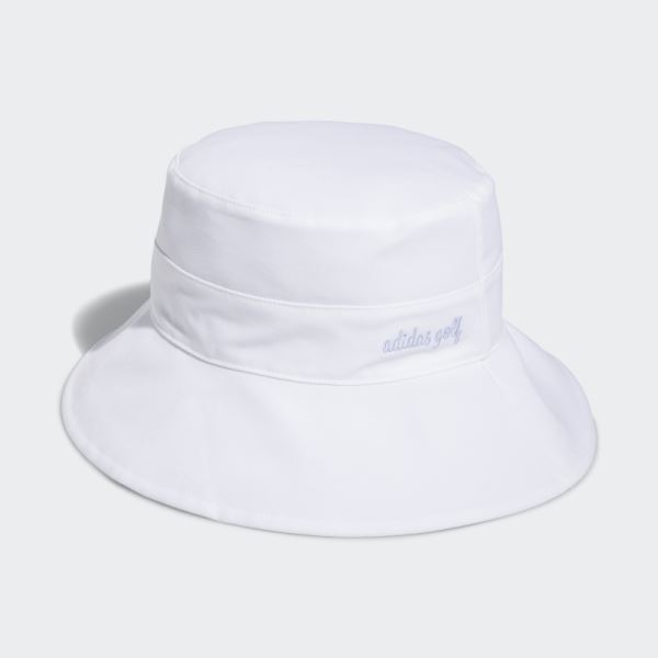 Reversible Ponytail Sun Bucket Hat White Adidas