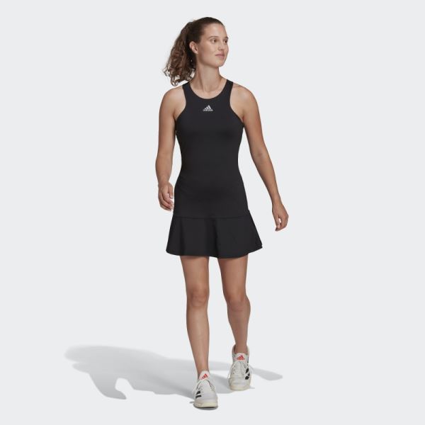 Black Adidas Tennis Y-Dress