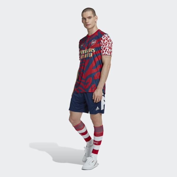 Scarlet Hot Arsenal FC x Adidas by Stella McCartney Pre-Match Jersey