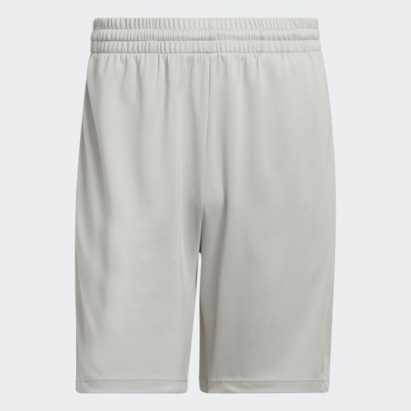 Adidas Legends 3-Stripes Basketball Shorts Metal Grey