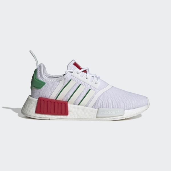 Green Adidas NMD-R1 Shoes Hot