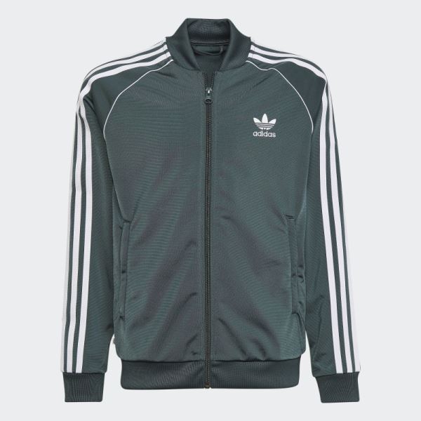 Mineral Green Adicolor SST Track Jacket Adidas