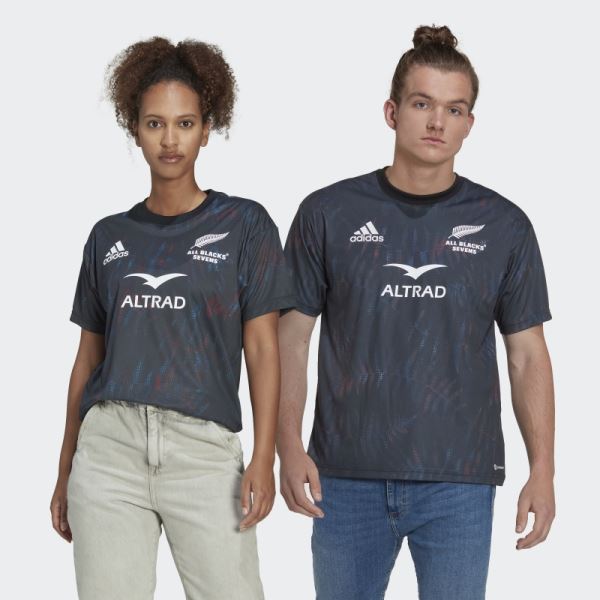 Adidas All Blacks Sevens Home Jersey (Gender Neutral) Black