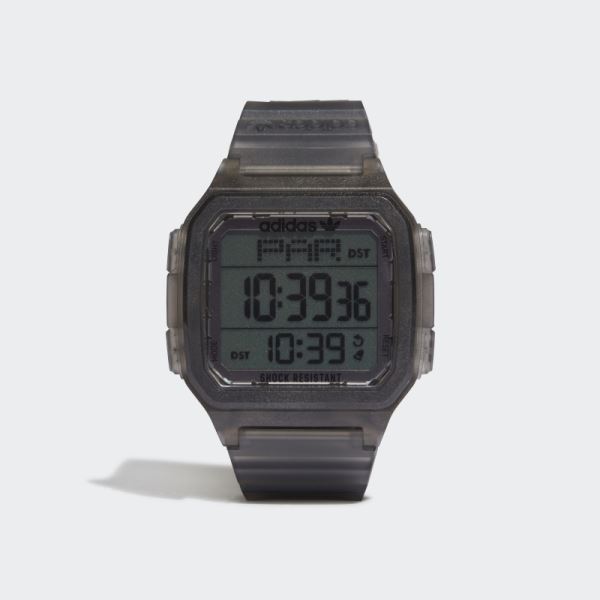 Adidas Digital One GMT R Watch Transparent