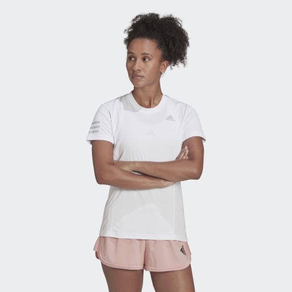 Adidas White Club Tennis Tee