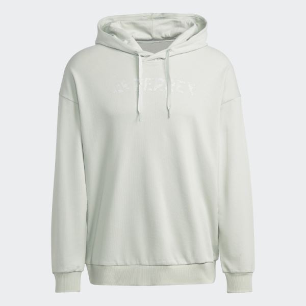 Terrex Large Logo Hoodie (Gender Neutral) Adidas Green