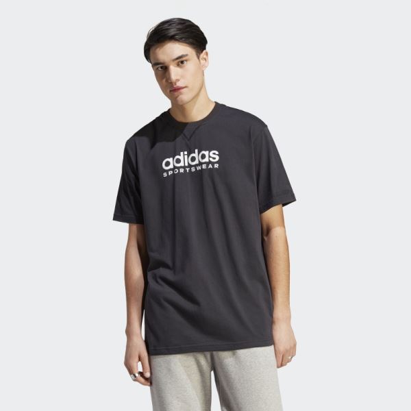 Adidas All SZN Graphic Tee Black