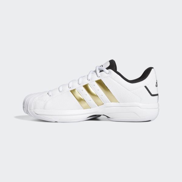 Adidas Pro Model 2G Low Shoes Gold Metallic