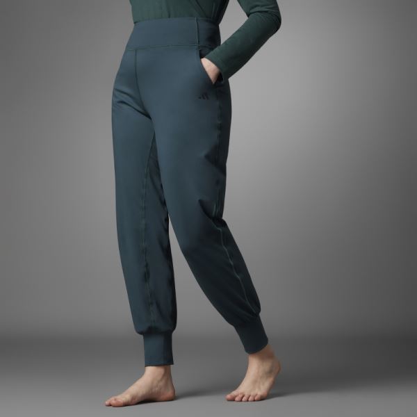 Green Authentic Balance Yoga Pants Adidas