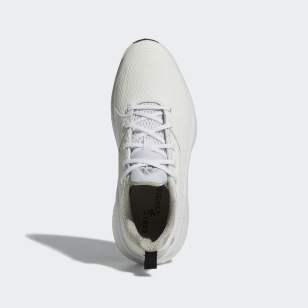 Adidas White Solarmotion Spikeless Shoes