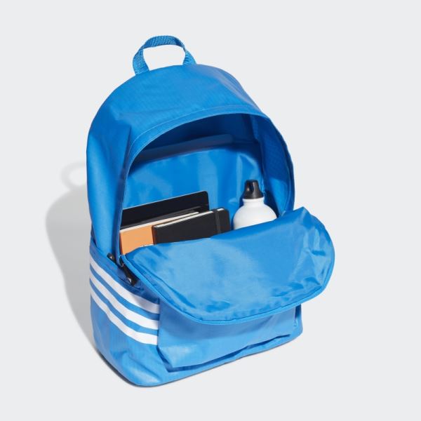 3-Stripes Future Icon Classic Backpack Adidas Blue Rush