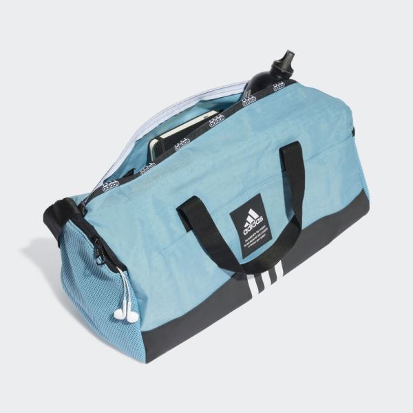 Adidas Blue 4ATHLTS Training Duffel Bag Small