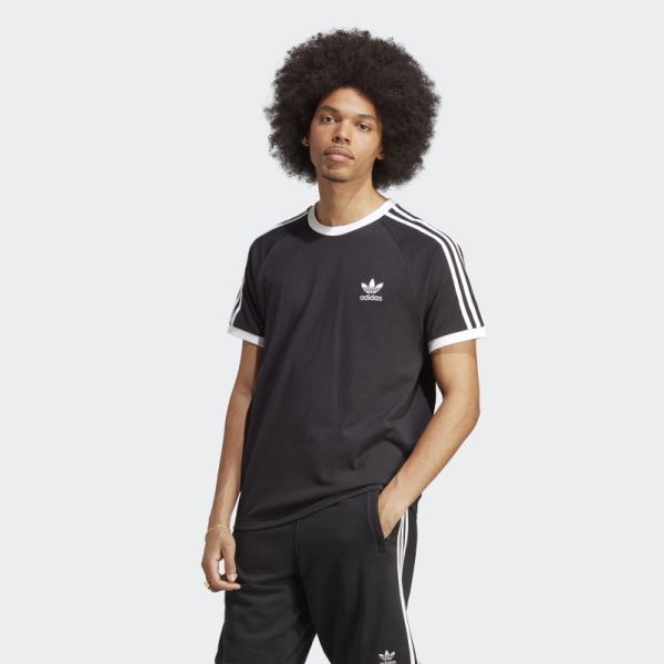 Adicolor Classics 3-Stripes Tee Adidas Black