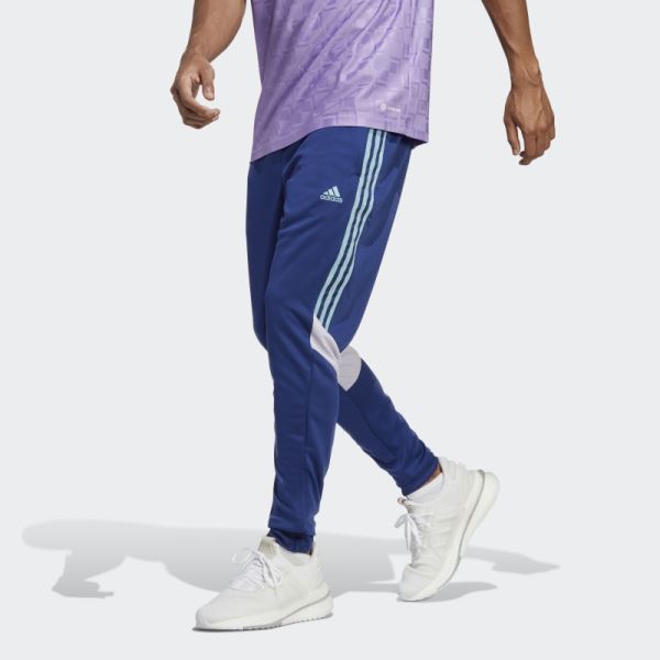 Stylish Victory Blue Tiro Pants Adidas