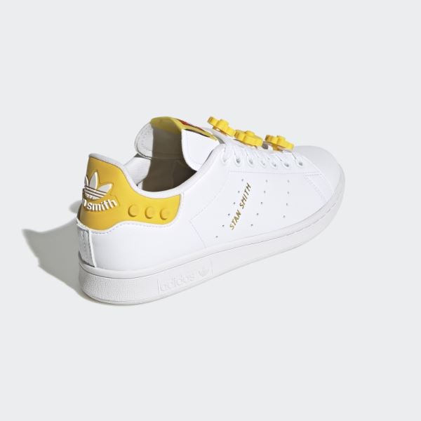 White Adidas Stan Smith x LEGO Shoes Fashion