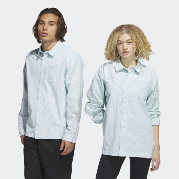 Shmoofoil Button-Up (Gender Neutral) Adidas Court Green