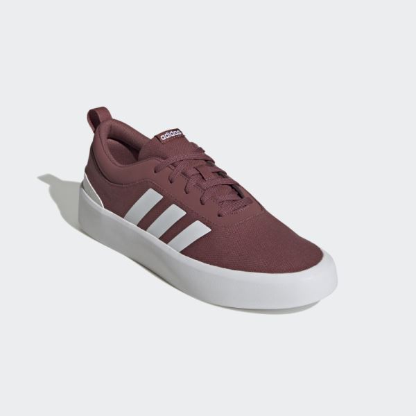 Burgundy Futurevulc Lifestyle Skateboarding Shoes Adidas