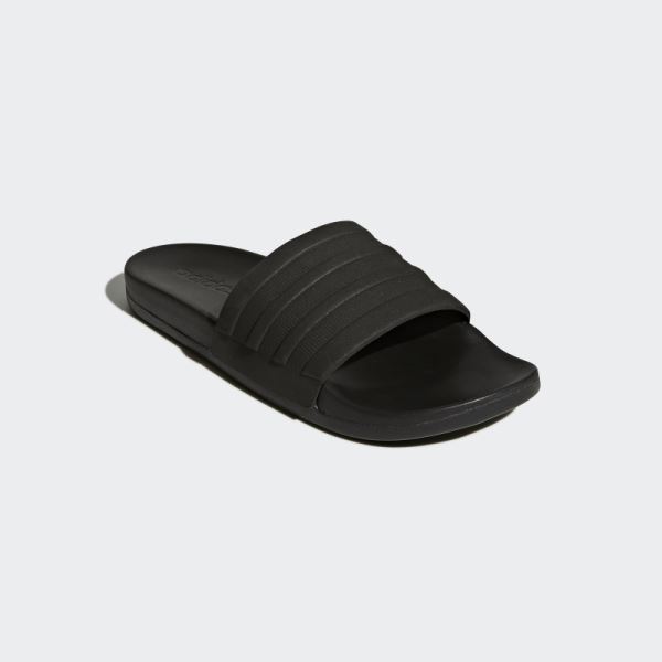 Adidas Black Adilette Comfort Slides