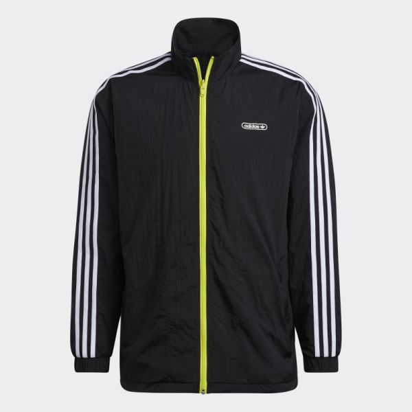 Black Reverse Track Jacket Adidas