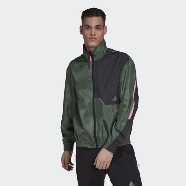 Adidas Green Oxide X-City Track Top