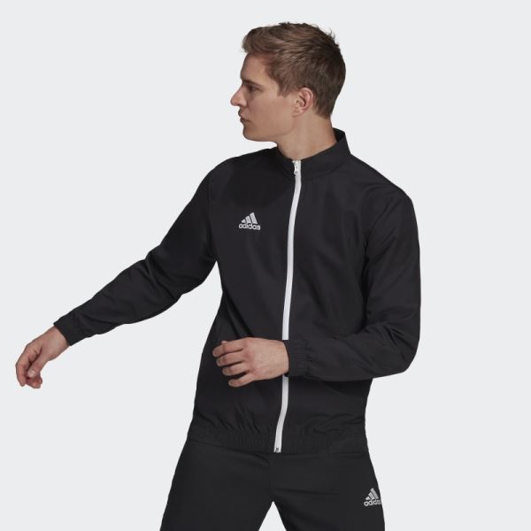 Black Adidas Entrada 22 Presentation Track Top