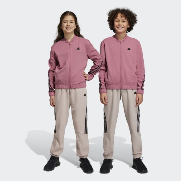 Adidas Pink Future Icons 3-Stripes Tracksuit