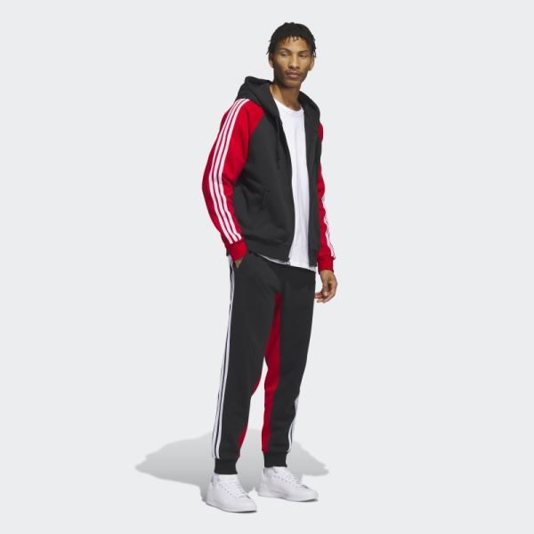 Black SST Fleece Track Pants Adidas