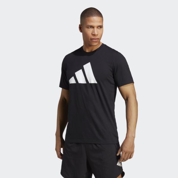 Adidas Train Essentials Feelready Logo Training Tee White Stylish