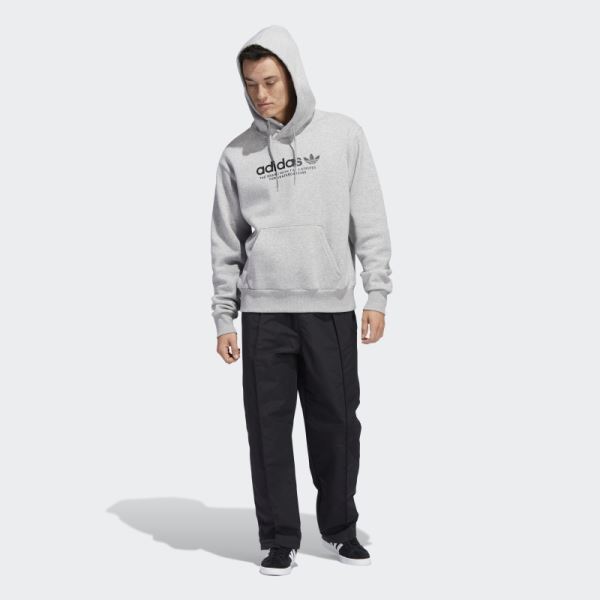 Adidas Skateboarding 4.0 Logo Hoodie (Gender Neutral) Medium Grey