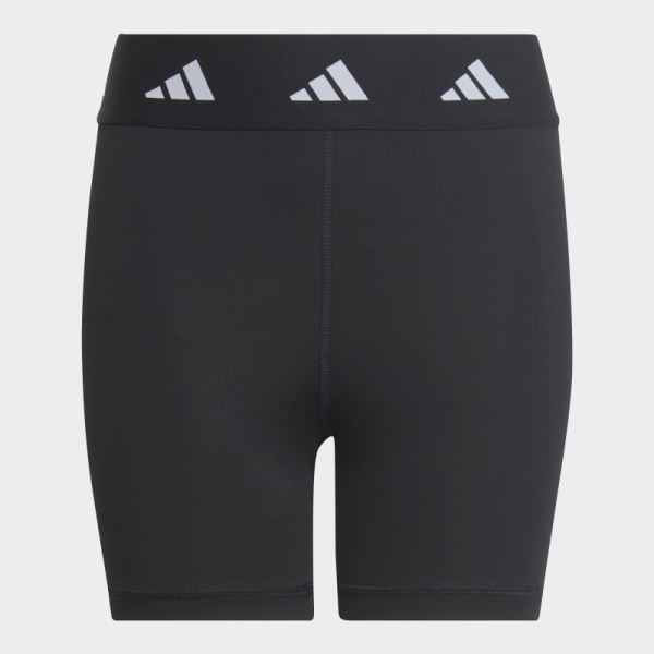 Black Adidas AEROREADY Techfit Period-Proof High-Rise Short Tights