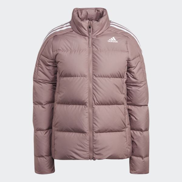 Adidas Purple Essentials Midweight Down Jacket