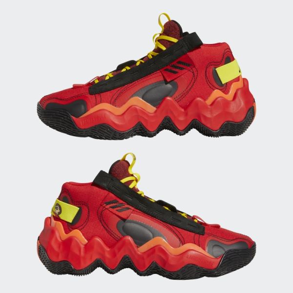 Adidas Red Exhibit B Candace Parker Mid Shoes