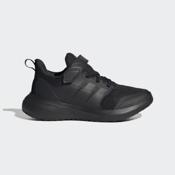 Adidas Fortarun 2.0 Cloudfoam Elastic Lace Shoes Carbon Stylish