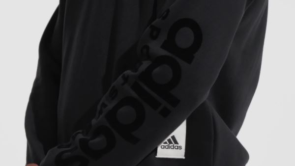 Lounge Fleece Sweatshirt Black Adidas