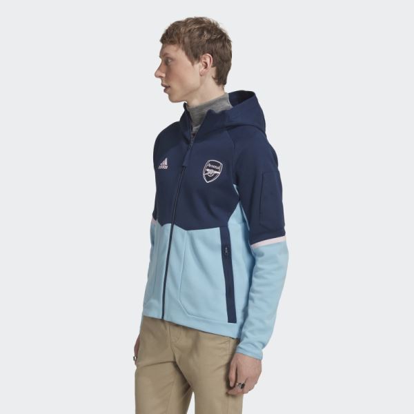 Arsenal Anthem Jacket Navy Adidas