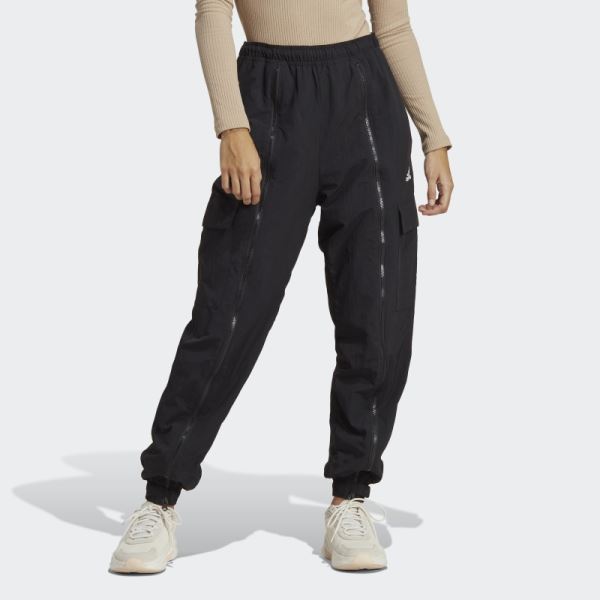 Black Adidas Dance Woven Versatile Cargo Pants