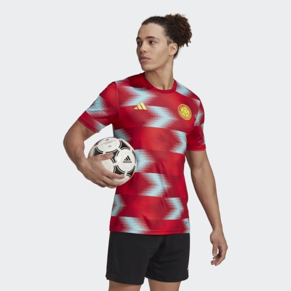 Adidas Colombia Pre-Match Jersey Multicolor