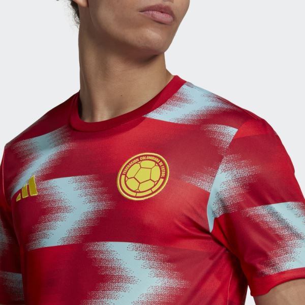 Adidas Colombia Pre-Match Jersey Multicolor