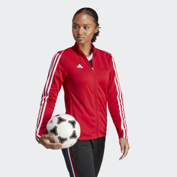 Red Adidas Tiro 23 League Training Jacket Hot