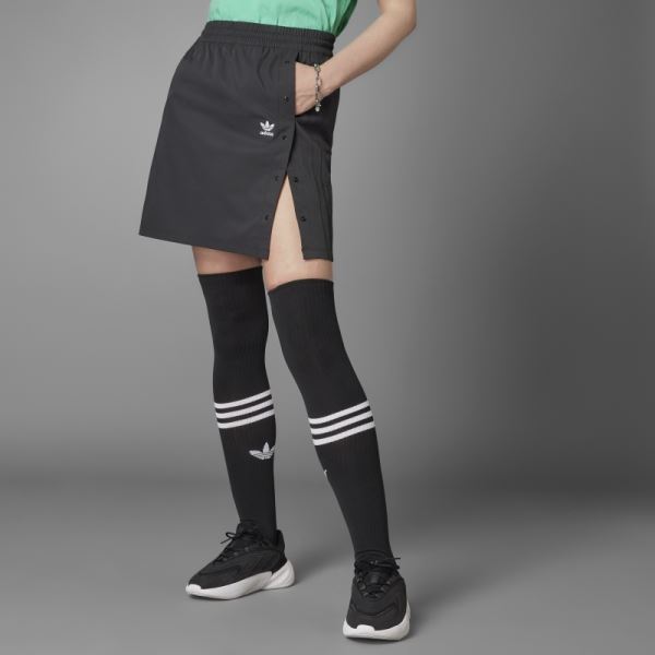 Always Original Snap-Button Skirt Adidas Black