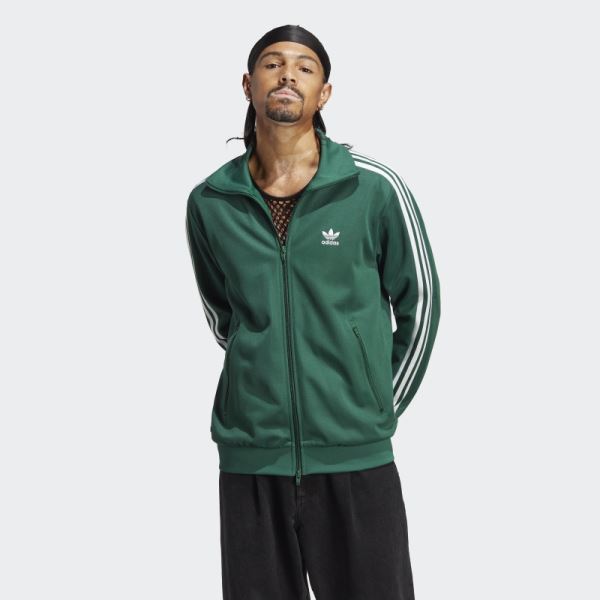 Dark Green Adidas Adicolor Classics Beckenbauer Track Jacket