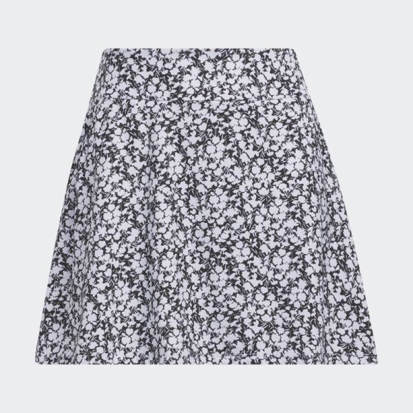 Printed 16-Inch Golf Skort Adidas Black