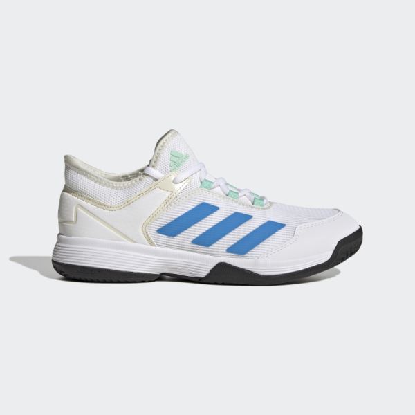 Adidas White Ubersonic 4 Kids Shoes