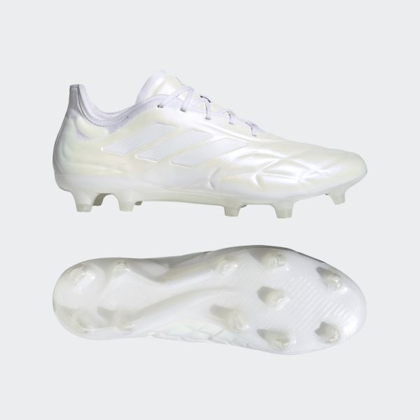 Copa Pure.1 Firm Ground Soccer Cleats Adidas White