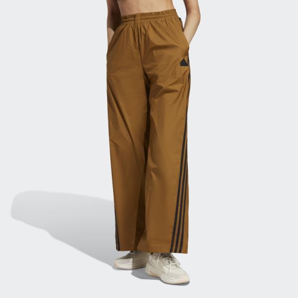 Bronze Future Icons Tracksuit Bottoms Adidas