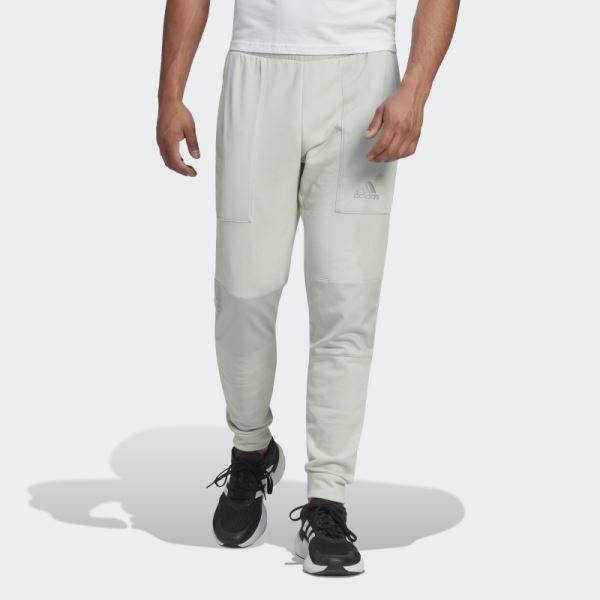 Essentials BrandLove French Terry Pants Green Adidas