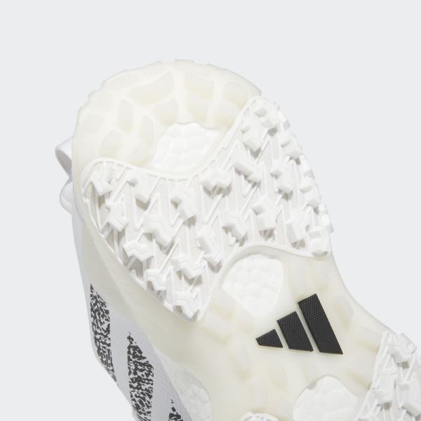 White Adidas Codechaos 22 BOOST Golf Shoes