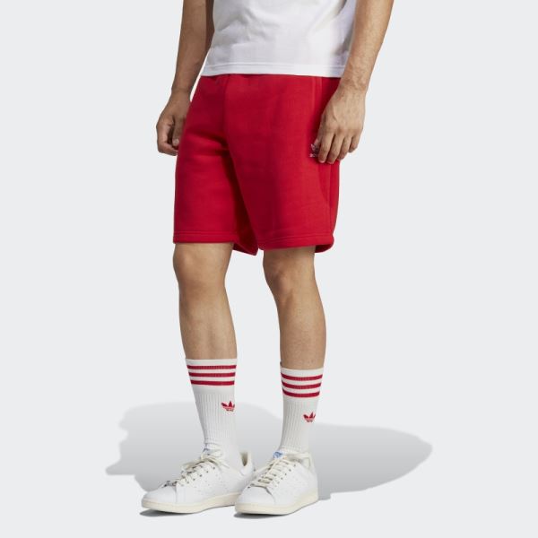 Adidas Scarlet Trefoil Essentials Shorts