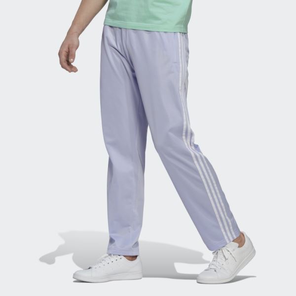 Straight-Leg Tracksuit Bottoms Violet Tone Adidas